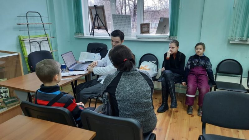 В Тучковской библиотеке говорили об охране зрения