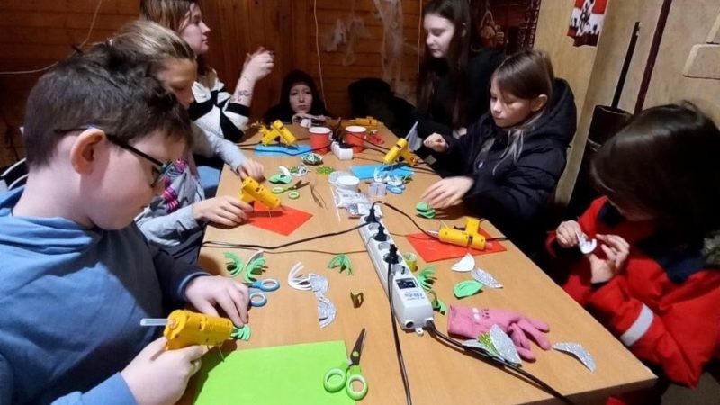 В Рузе прошел мастер-класс «Рождественская звезда»