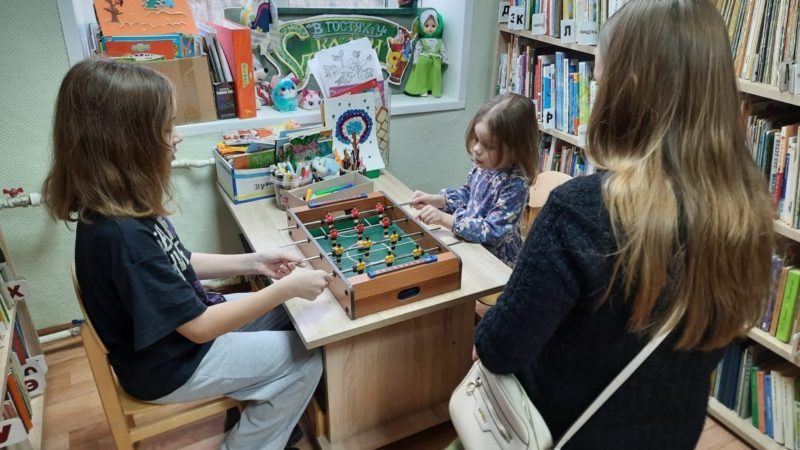 В Тучковской библиотеке – интересный досуг для детей и взрослых