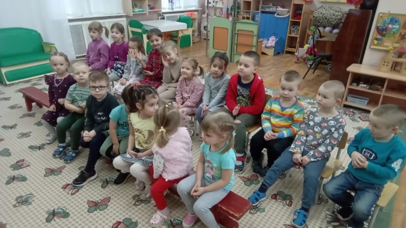 В Старой Рузе прошло мероприятие «Безопасная зима» для детсадовцев