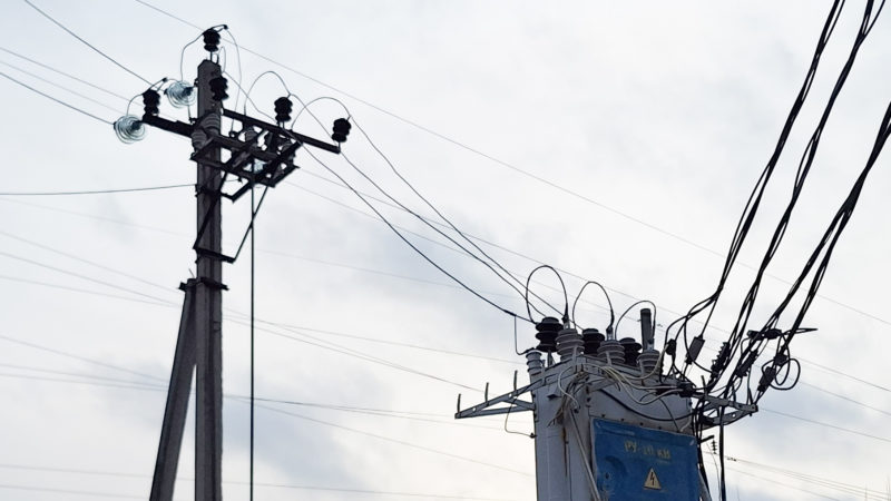 Ружанам — об отключении электроэнергии