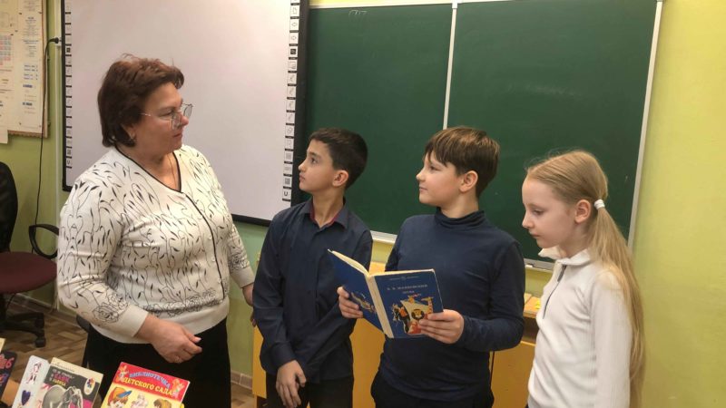 Сытьковские гимназисты побывали на «Острове чтения»