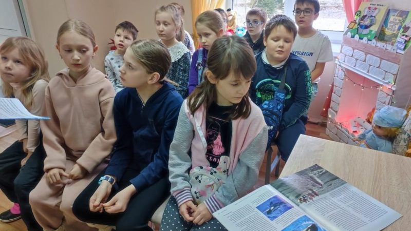 Юным тучковцам рассказали о китах