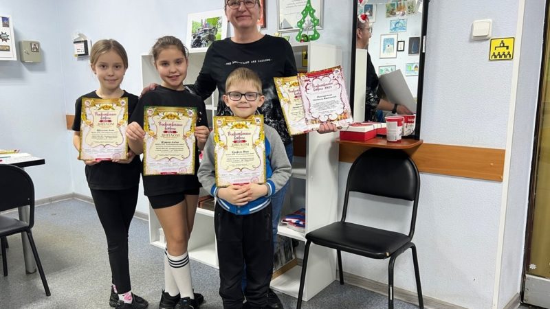 Юные тучковцы приняли участие в конкурсе «Рождественские встречи»