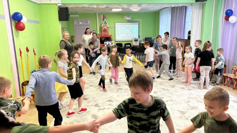 В Тучково прошло занятие «Лесные разговоры»