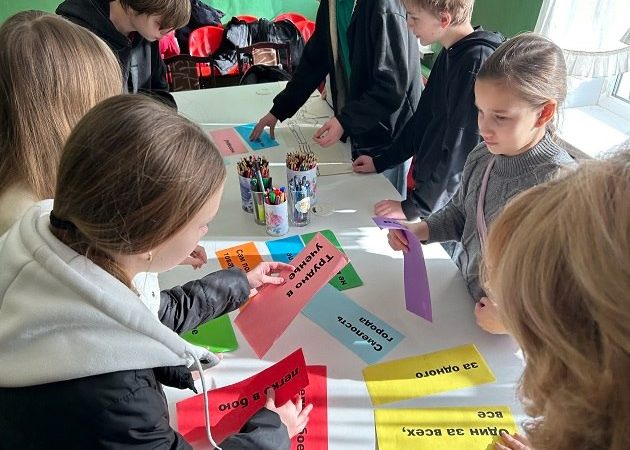 В Старониколаево прошло занятие «Солдатская смекалка»