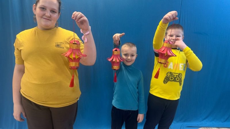 На Беляной Горе прошел мастер-класс «Китайский фонарик»