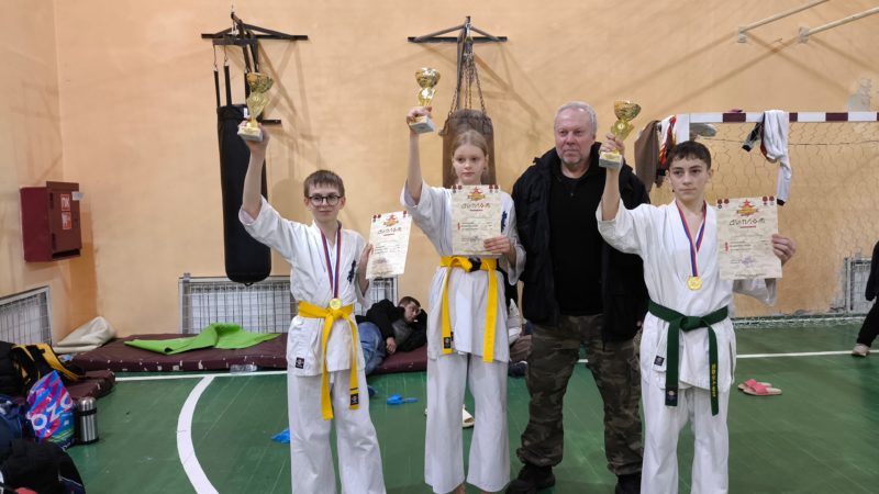 Ружане заняли первые места в турнире по киокусинкай карате «Потомки победителей» в Новопетровском