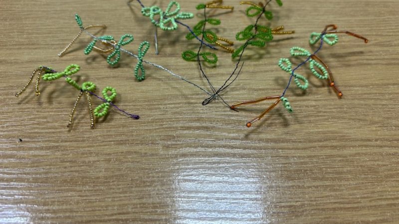 В Тучково прошло занятие студии «Волшебный бисер»