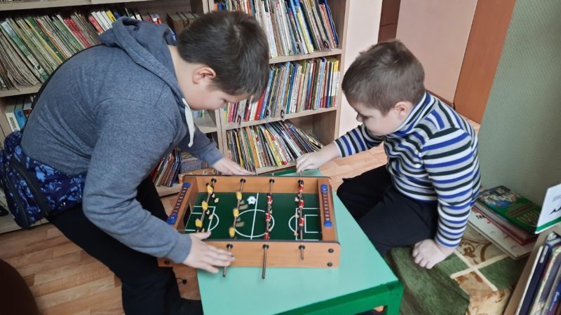 Тучковских ребят сблизила игротека в библиотеке