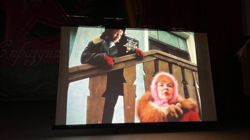 В Тучково прошел кинопоказ «Снежная сказка»