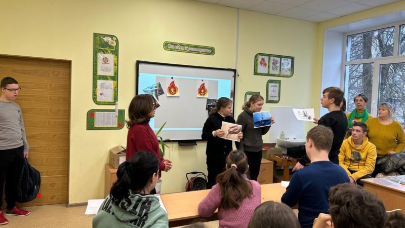 Для юных тучковцев провели профилактическую беседу «Если пожар…»