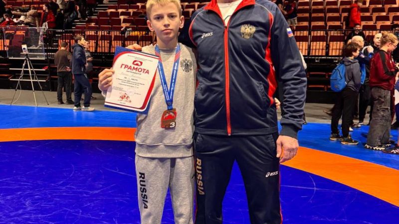 Рузский борец завоевал бронзовую медаль на первенстве ЦФО