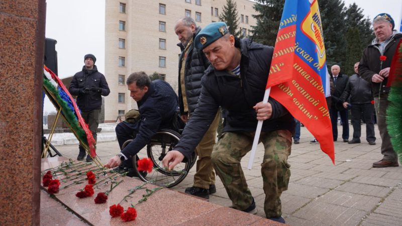 «Единая Россия» почтила память воинов-интернационалистов в Рузе