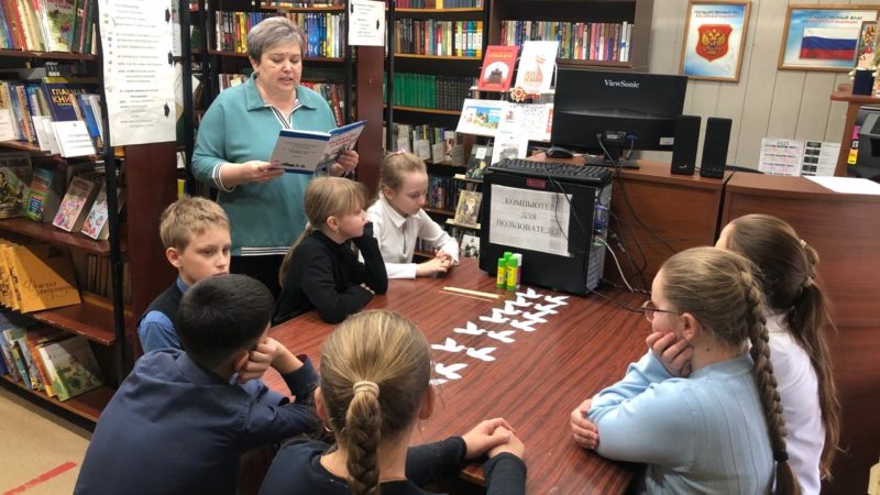 Сытьковская библиотека присоединилась к Неделе детской книги