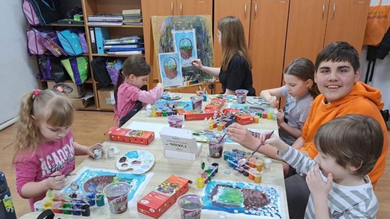 Юные тучковцы ознакомились с основами композиции