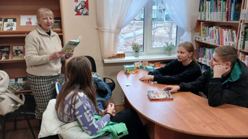 В Орешковской библиотеке прошло антинаркотическое мероприятие