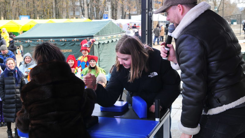 Различные спортивные активности прошли в Рузе на Масленицу