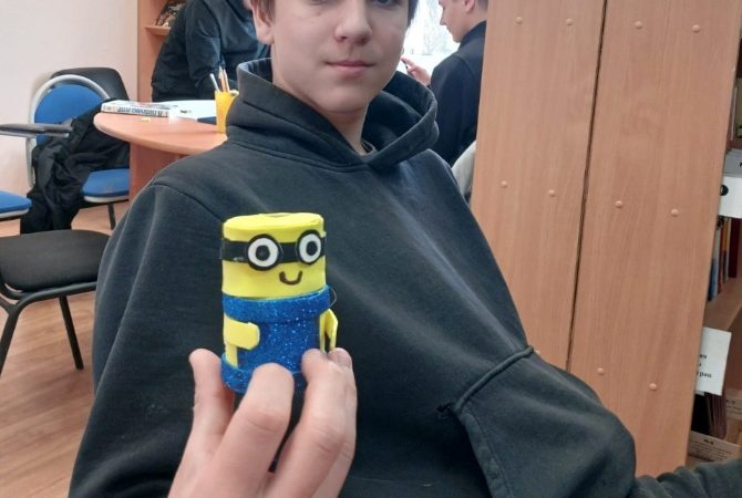 Юные орешковцы участвовали в мастер-классе «Миньоны»