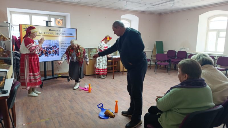 В Рузском музее встречали Масленицу