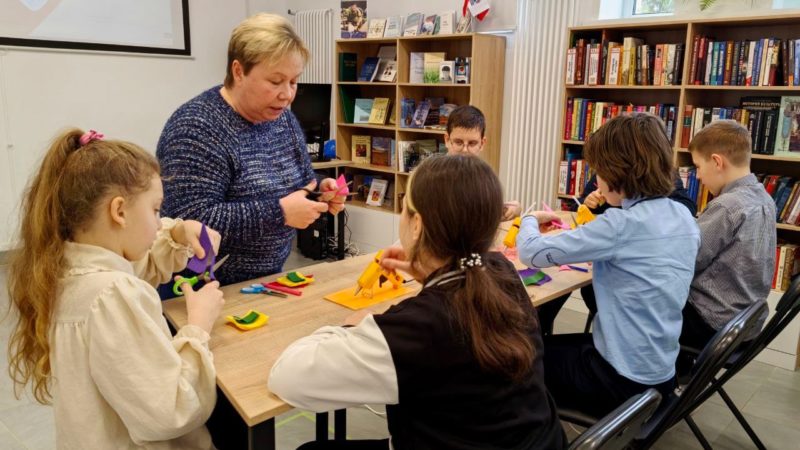 В Рузе прошёл мастер-класс «С любовью маме»