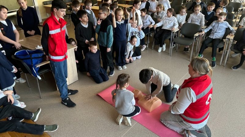 Юным тучковцам рассказали о первой медицинской помощи