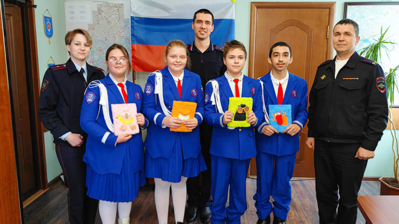 В Госавтоинспекции Рузского округа отметили день рождения ЮИД