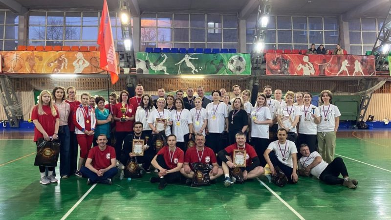Прошла спартакиада среди сотрудников Рузской больницы
