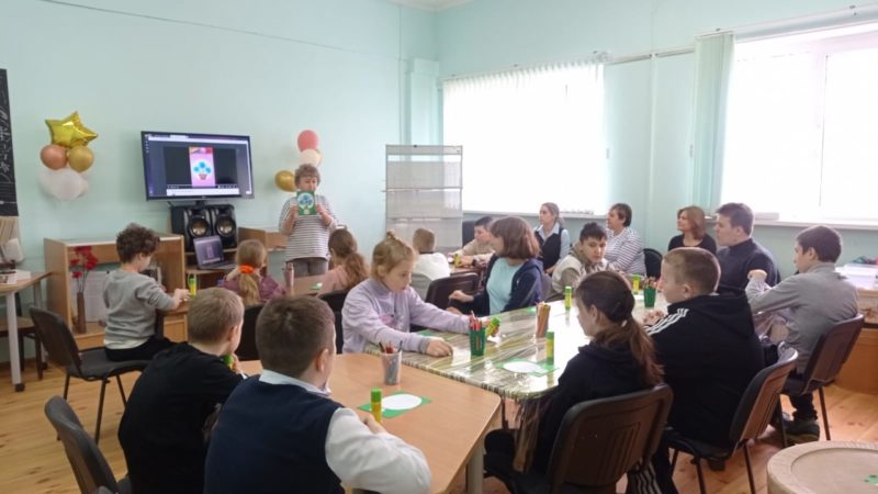 В Тучковской библиотеке прошёл мастер-класс «Юные таланты»