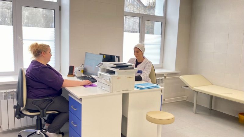 Поликлиника №2 в Тучково возобновила свою работу