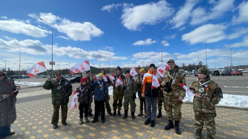 Рузские юнармейцы посетили церемонию открытия «Вахты памяти» в парке «Патриот»