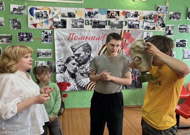 Старониколаевские ребята прошли «Курс молодого бойца»