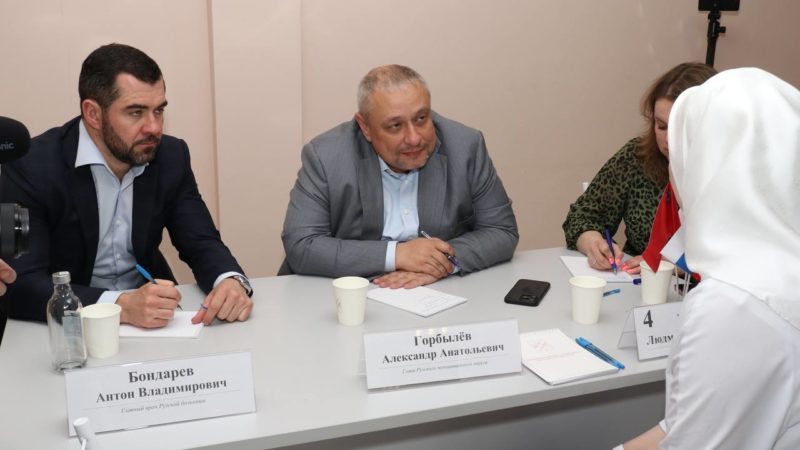 «Выездная администрация» посетила поликлинику №1 в Тучково  