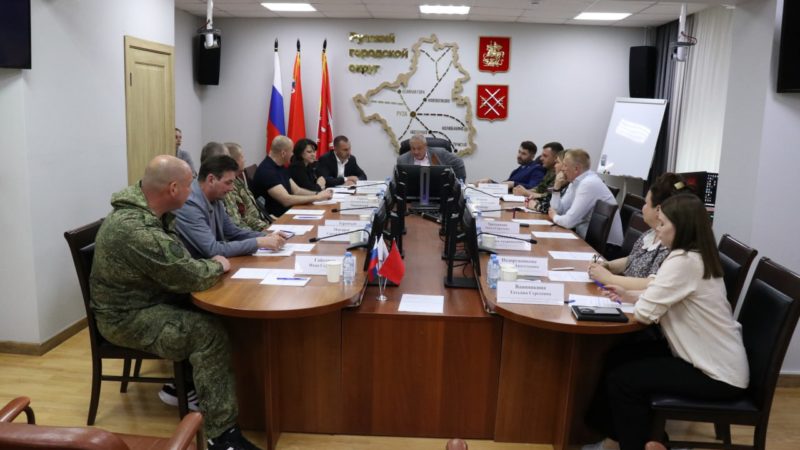 Глава Рузского округа встретился с участниками специальной военной операции