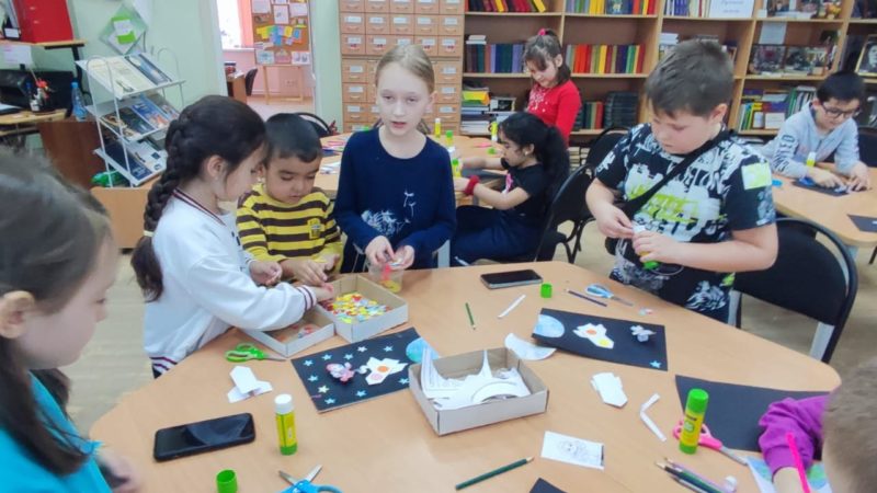 Тучковские ребята поучаствовали в мастер-классе «Вперёд к звёздным орбитам»