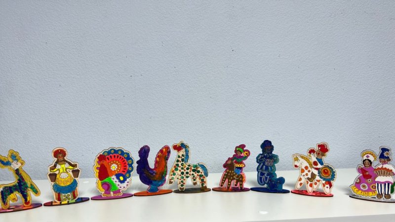 В Тучково прошел мастер-класс «Дымковская игрушка»