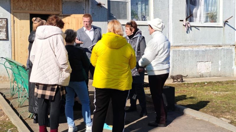В Мишинке провели инспекционный обход территории