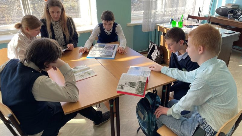 Лидинским школьникам – о событиях 1941 на родной земле