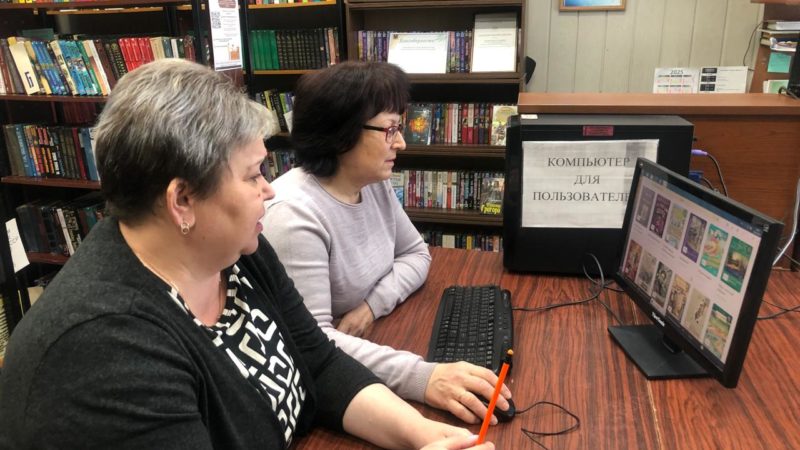 В Сытьково прошло занятие в клубном объединении «Я и мой компьютер»