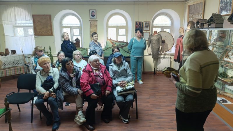 Рузский округ посетили с экскурсией долголеты из Подольска