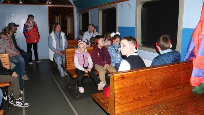 Рузские волонтеры работали на проекте «Поезд Победы»