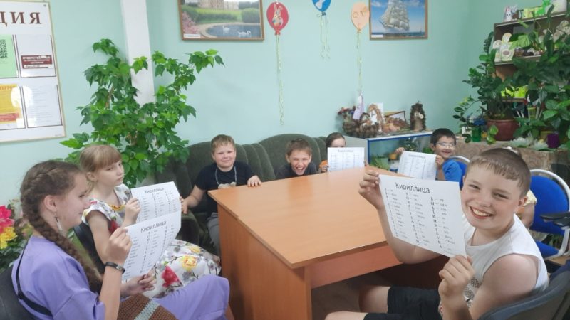 Барынинские ребята узнали, как в древности передавали информацию