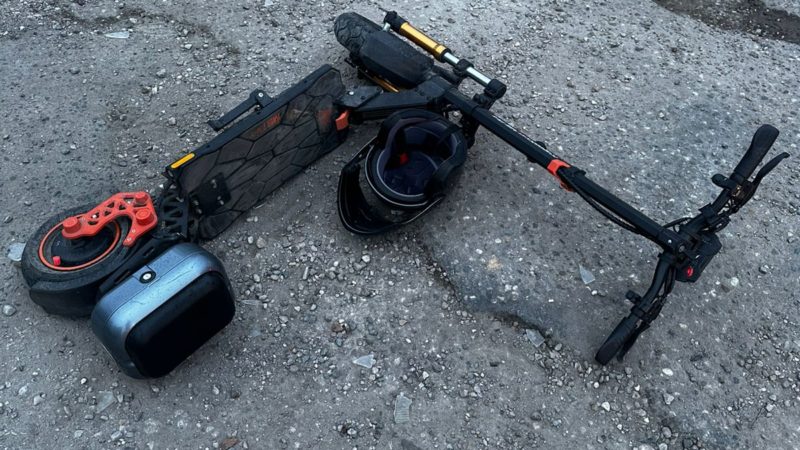 В Тучково несовершеннолетний пользователь СИМ пострадал в ДТП