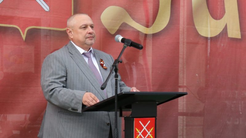 В Рузе прошёл митинг у памятника Зое Космодемьянской