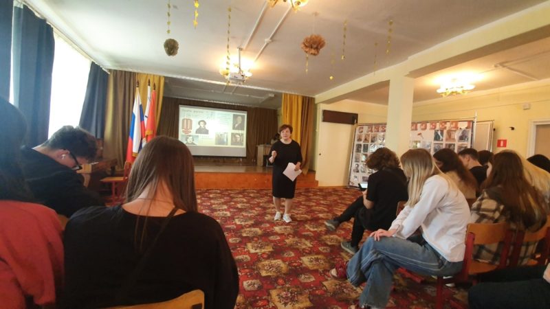 Тучковским студентам – об истории азбуки