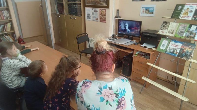 Нестеровские ребята посмотрели интервью ветеранов Великой Отечественной войны