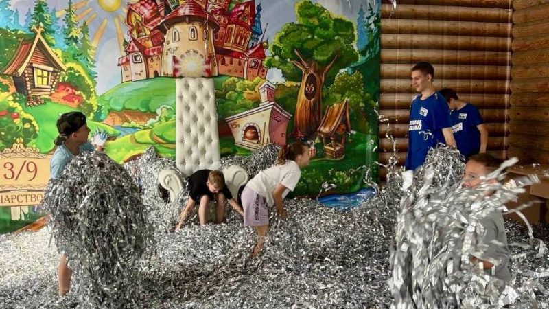Рузские молодогвардейцы работали на детском фестивале