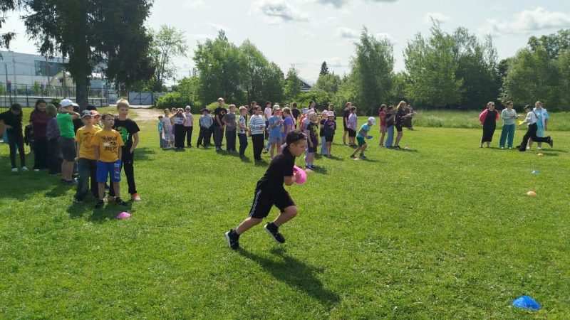 В Тучково прошли детские эстафеты