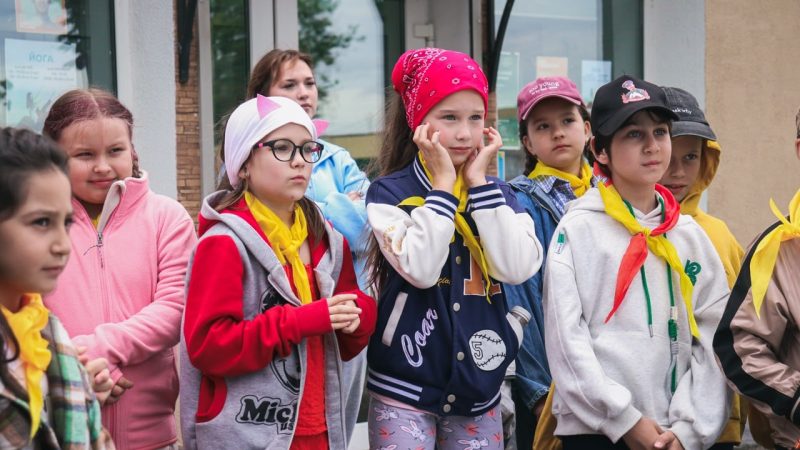 Ребятам из клуба «Каникулы в Молодежке» рассказали о ПДД