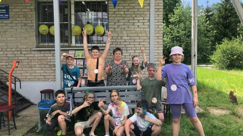 В Сытьково прошла игровая программа «Лето, солнце, сто фантазий»